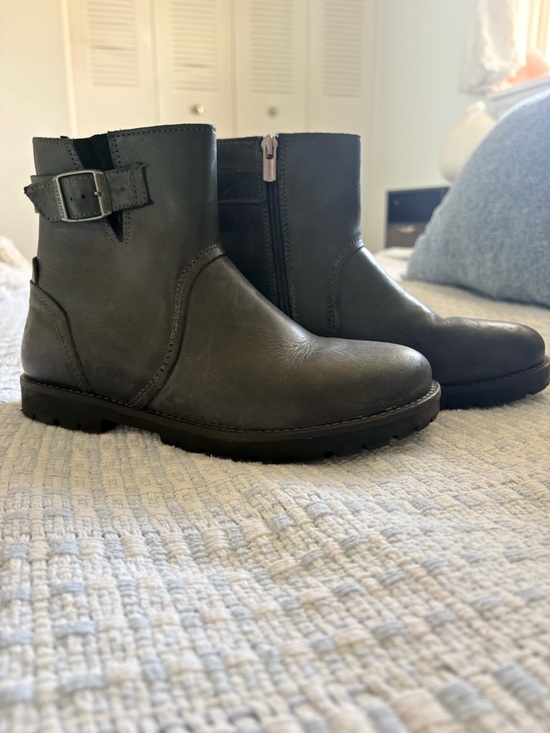 Birkenstock Shoes - Birkenstock Leather Ankle Boots